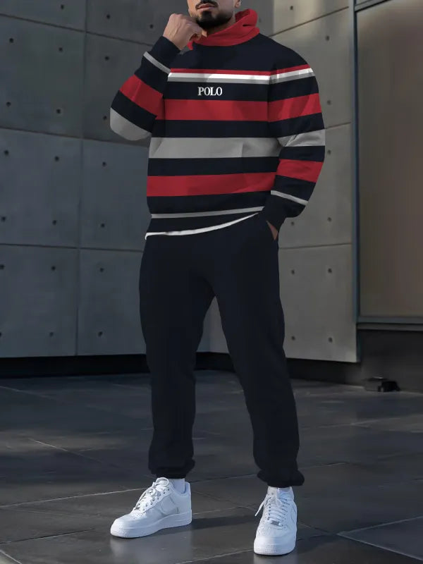 Long Sleeve Casual Two-piece Set - DUVAL