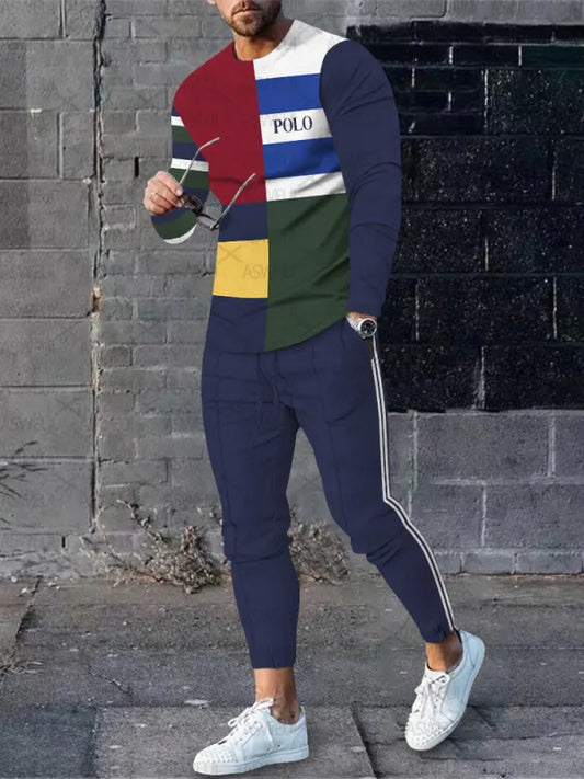 Long Sleeve Casual Two-piece Set