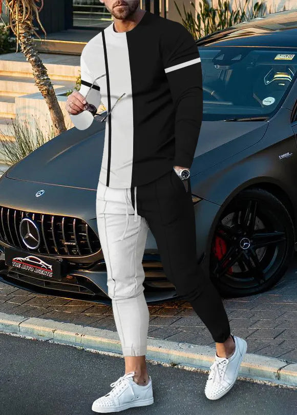 Long Sleeve Casual Two-piece Set - DUVAL