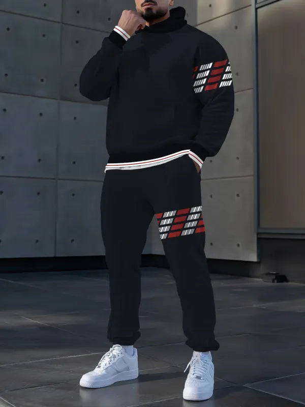 Long Sleeve Casual Two-piece Set - DUVAL