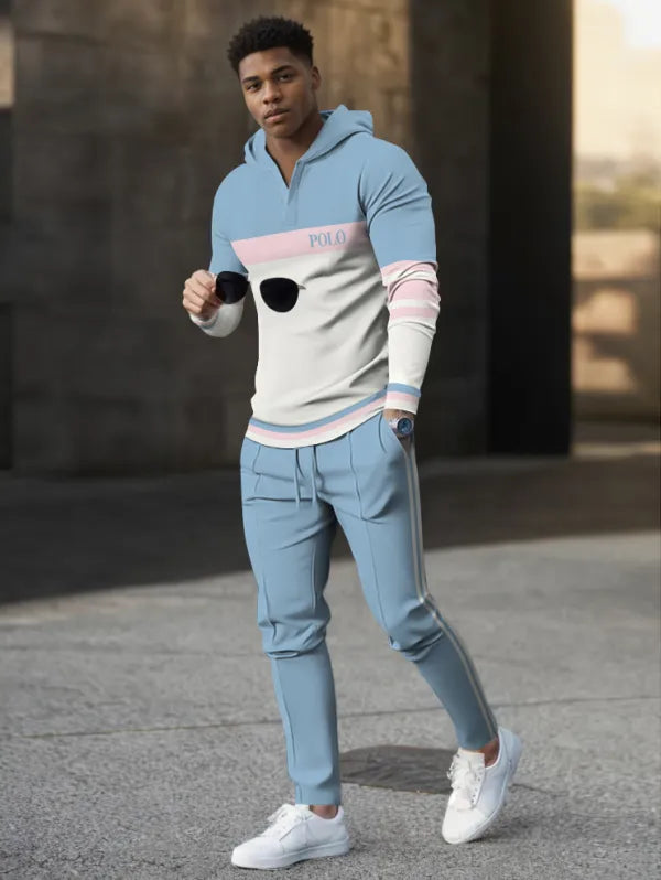 Long Sleeve Casual Two-piece Set - DUVAL