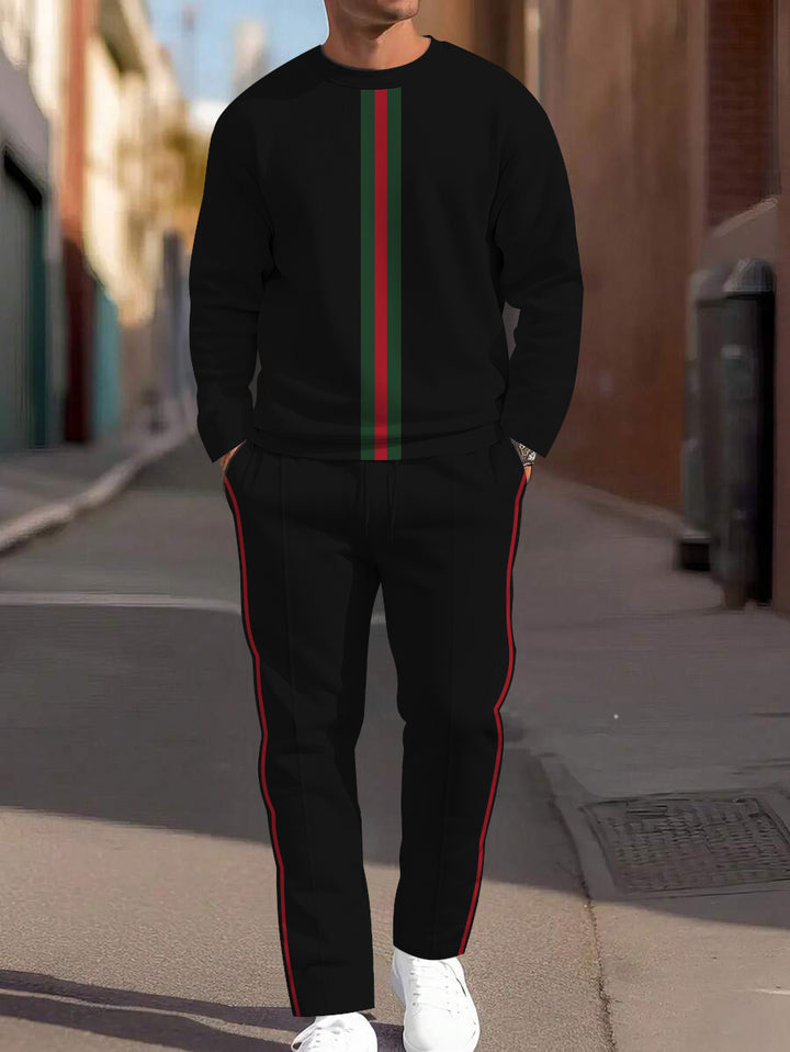 Long Sleeve Casual Two-piece Set - DUVAL