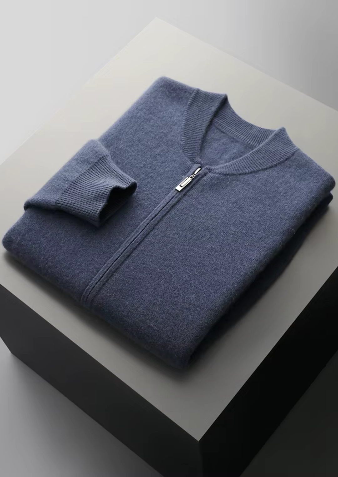 Pure Extra-Fine Merino Wool V-Neck Cardigan