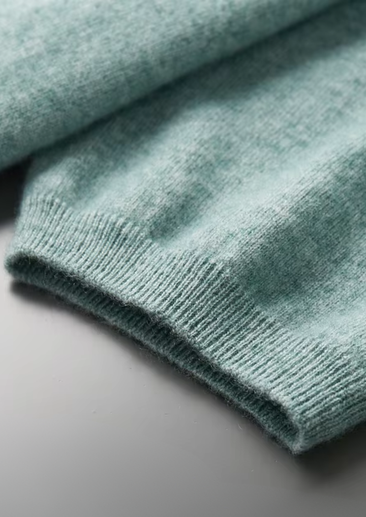 Premium Cashmere Classic Crewneck T-Shirt