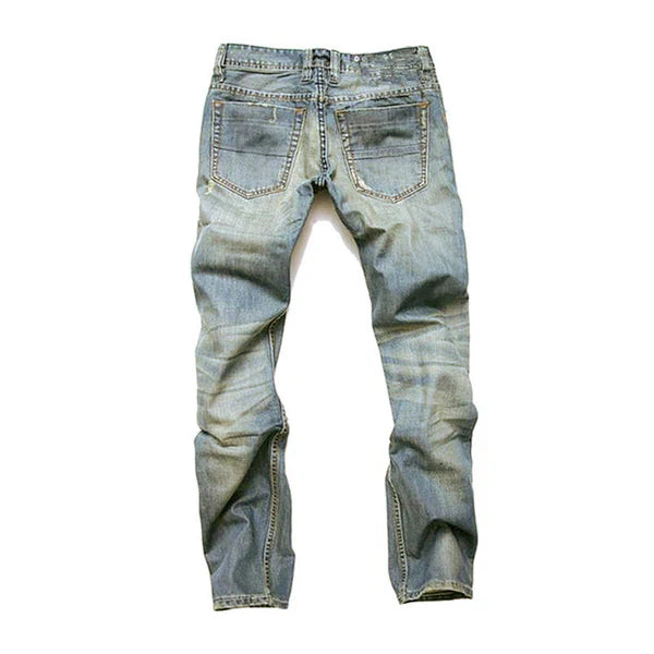 Casual Washed Distressed Pocket Skinny Jeans