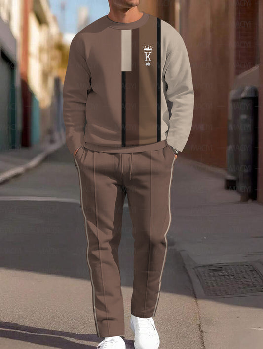 Long Sleeve Casual Two-piece Set