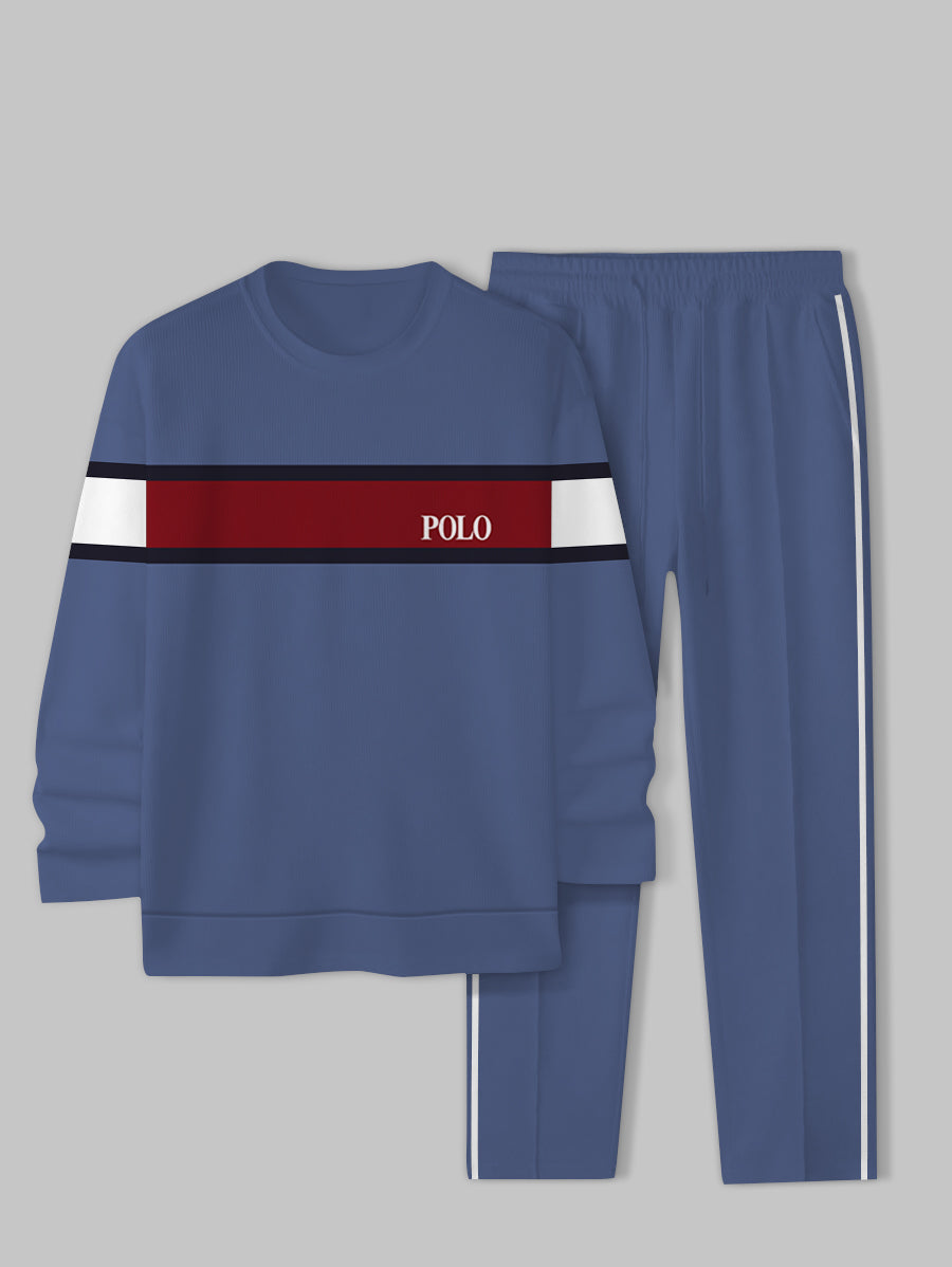 Long Sleeve Casual Two-piece Set - DUVAL