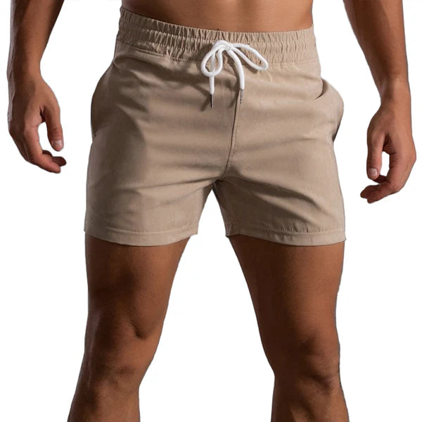 Quick Dry Elastic Waist Sports Beach Shorts