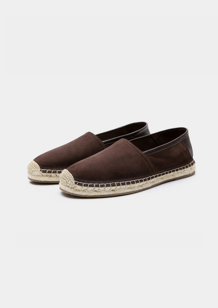Seaside Espadrilles - Dark Brown