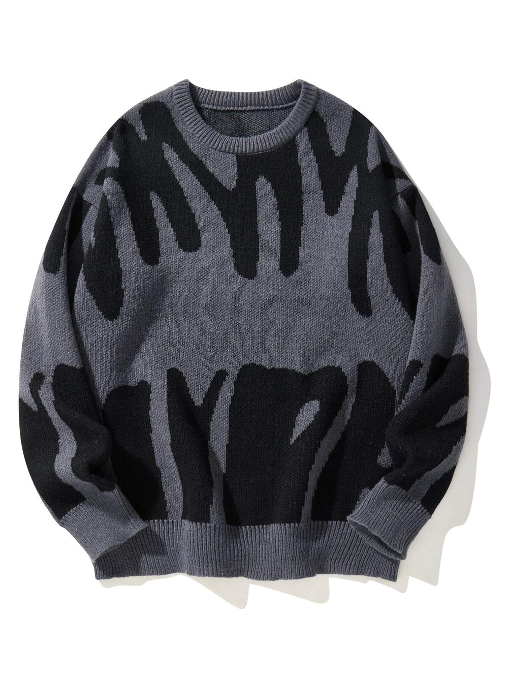 EMRG  Graphic Pattern Sweater - DUVAL