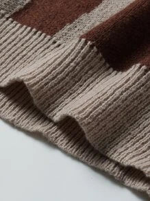 EMRG  Graphic Pattern Sweater - DUVAL