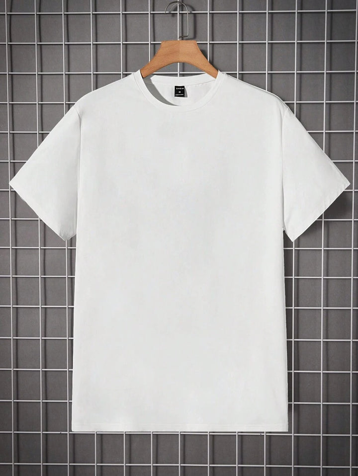 Hypemode  Slogan &amp; Cartoon Face Print Tee - DUVAL