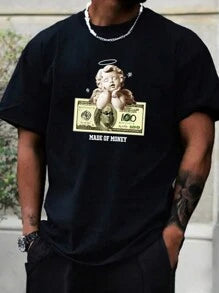 Figure &amp; Letter Graphic Tee - DUVAL