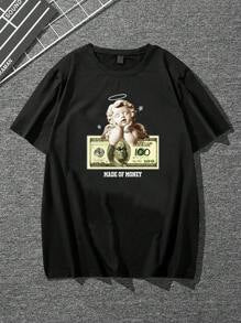 Figure &amp; Letter Graphic Tee - DUVAL