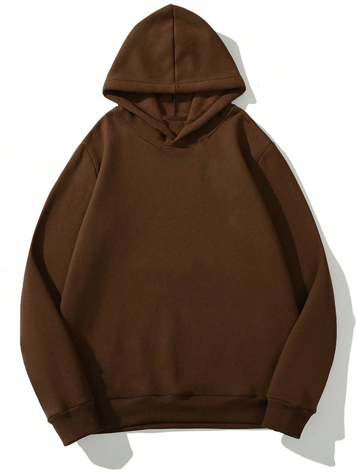 Slogan Graphic Hoodie - DUVAL