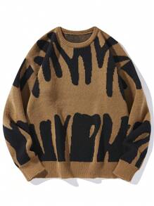 EMRG Men Graphic Pattern Sweater