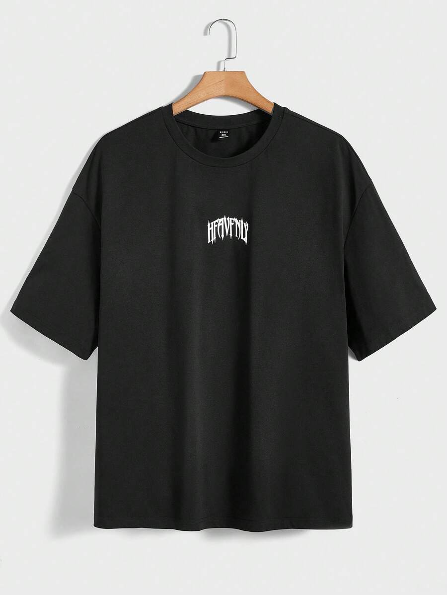 EMRG Men Plus Letter Hand Graphic Tee