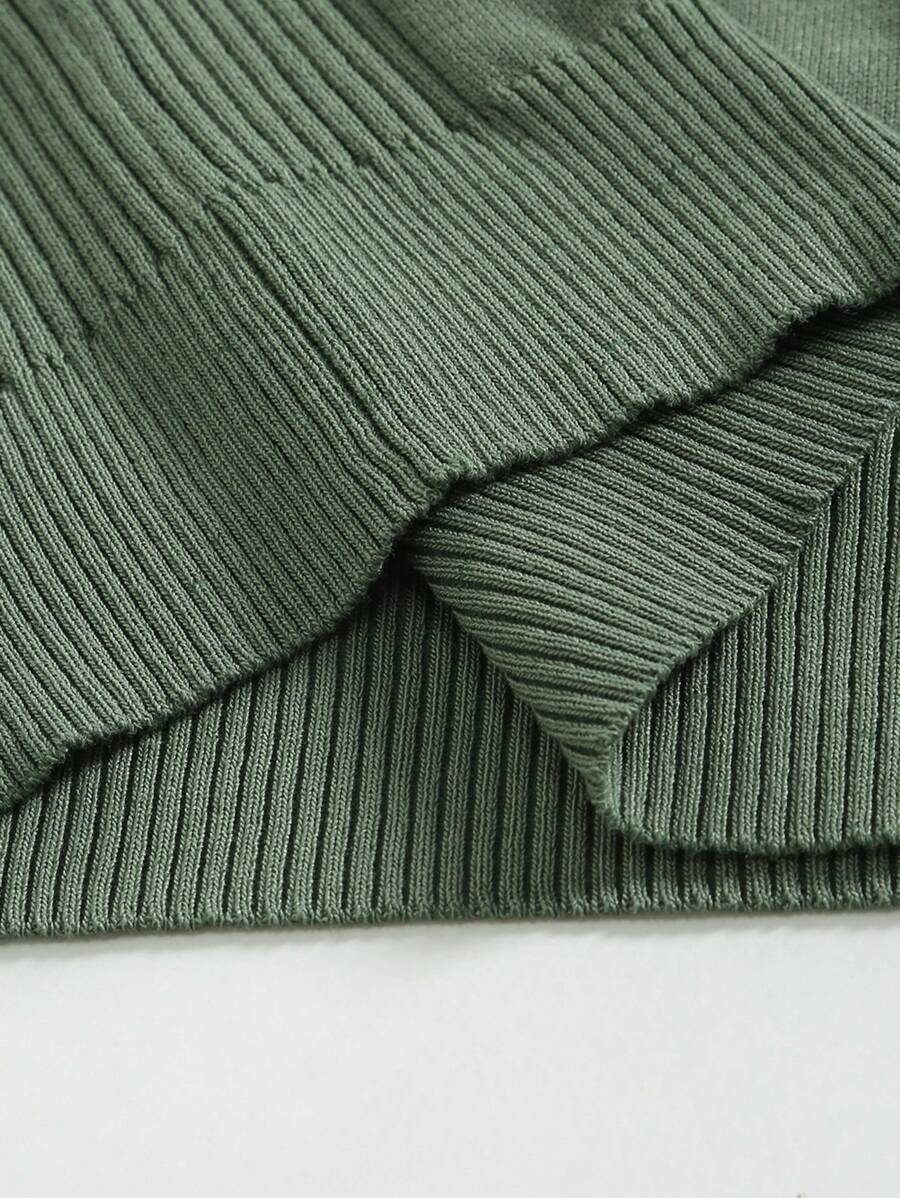 Homme  Solid Turtleneck Sweater - DUVAL