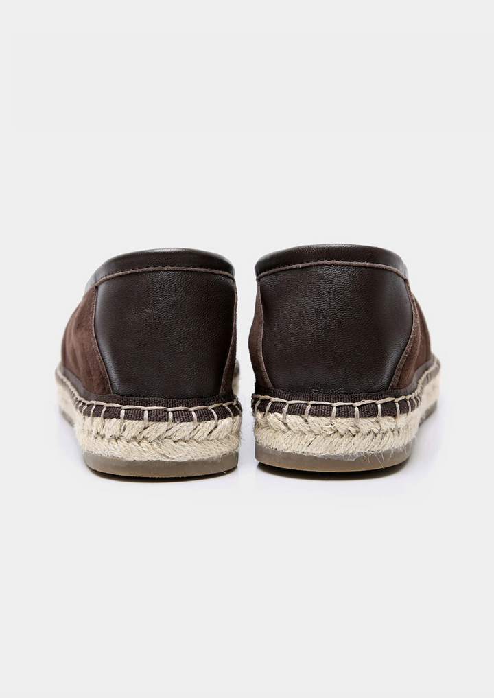 Seaside Espadrilles - Dark Brown