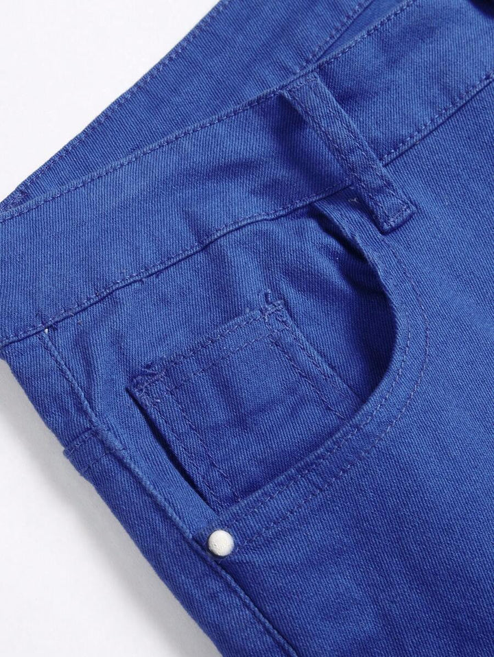 Ripped Frayed Jeans - DUVAL