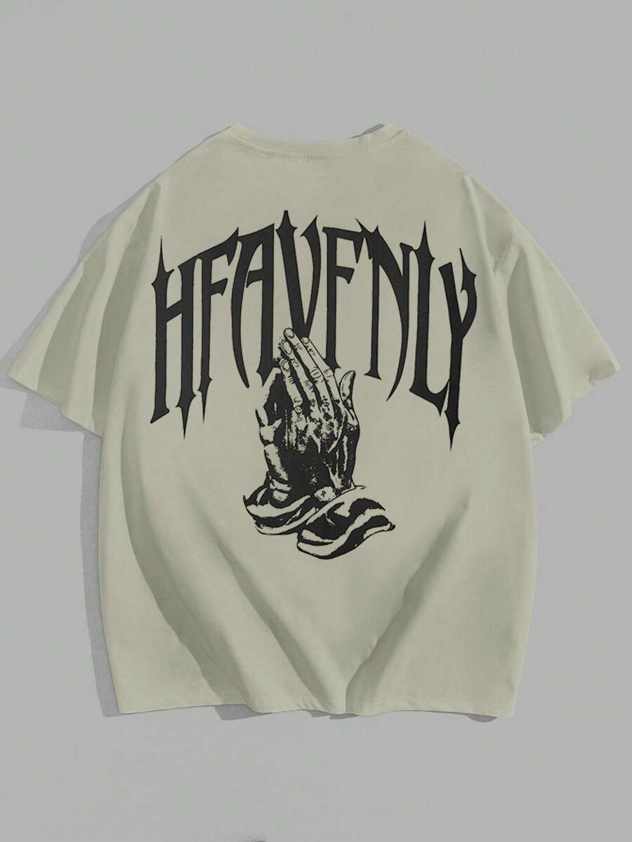 EMRG  Plus Letter Hand Graphic Tee - DUVAL