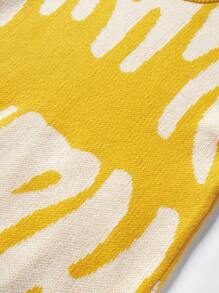 EMRG  Graphic Pattern Sweater - DUVAL