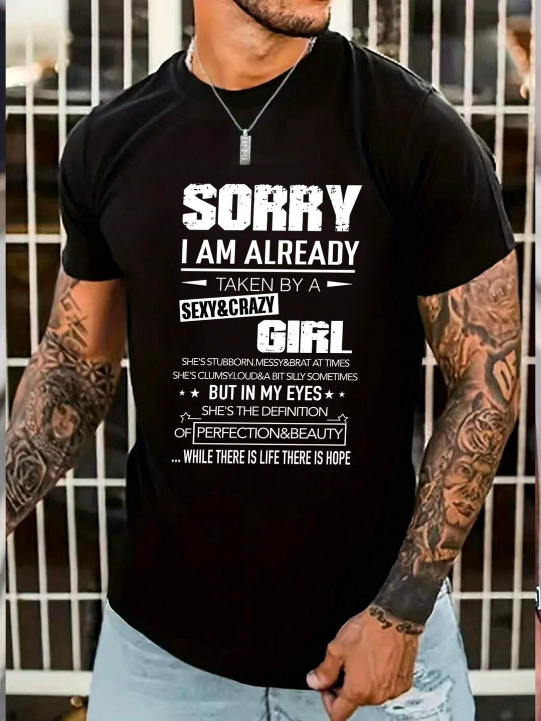 Homme  Short Sleeve T-shirt With Slogan Print - DUVAL