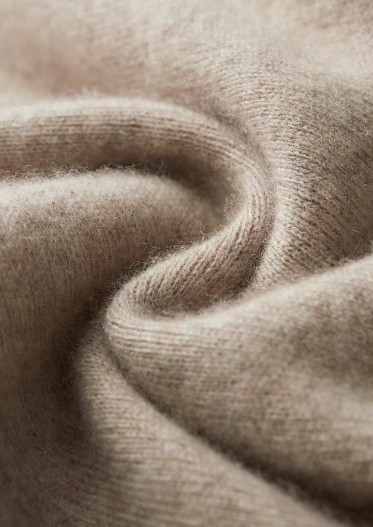Pure Extra-Fine Merino Wool Sand Luzzo Set