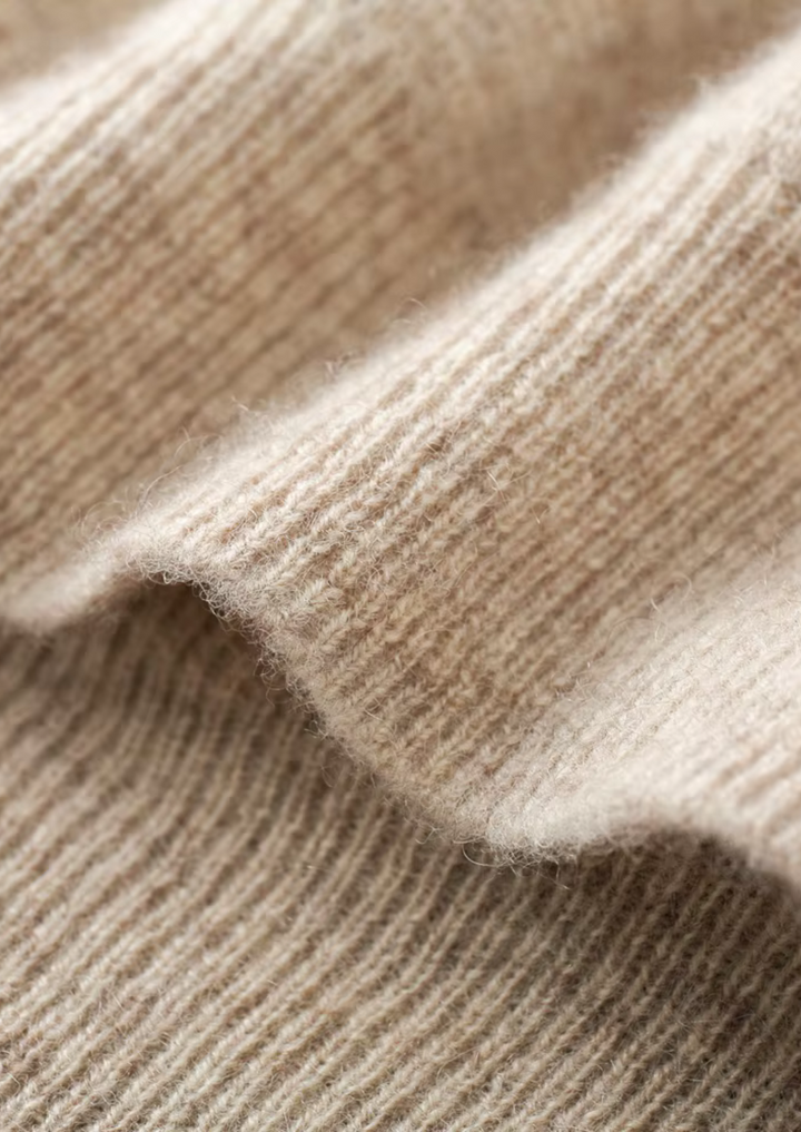 Pure Extra-Fine Merino Wool Zipper Hoodie