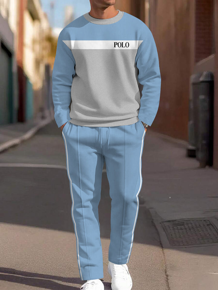 Long Sleeve Casual Two-piece Set - DUVAL