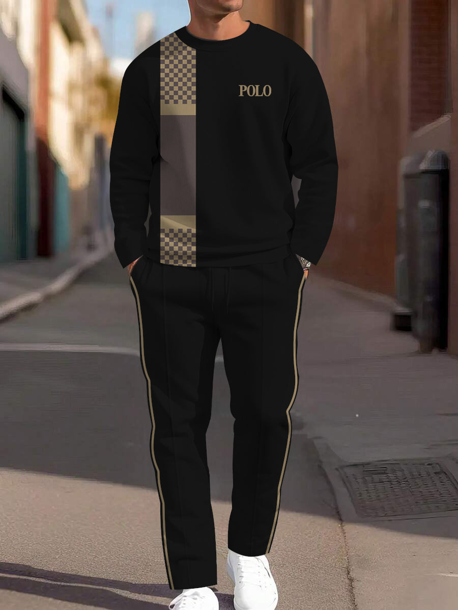 Long Sleeve Casual Two-piece Set - DUVAL
