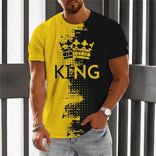 King Black and Yellow T-Shirt