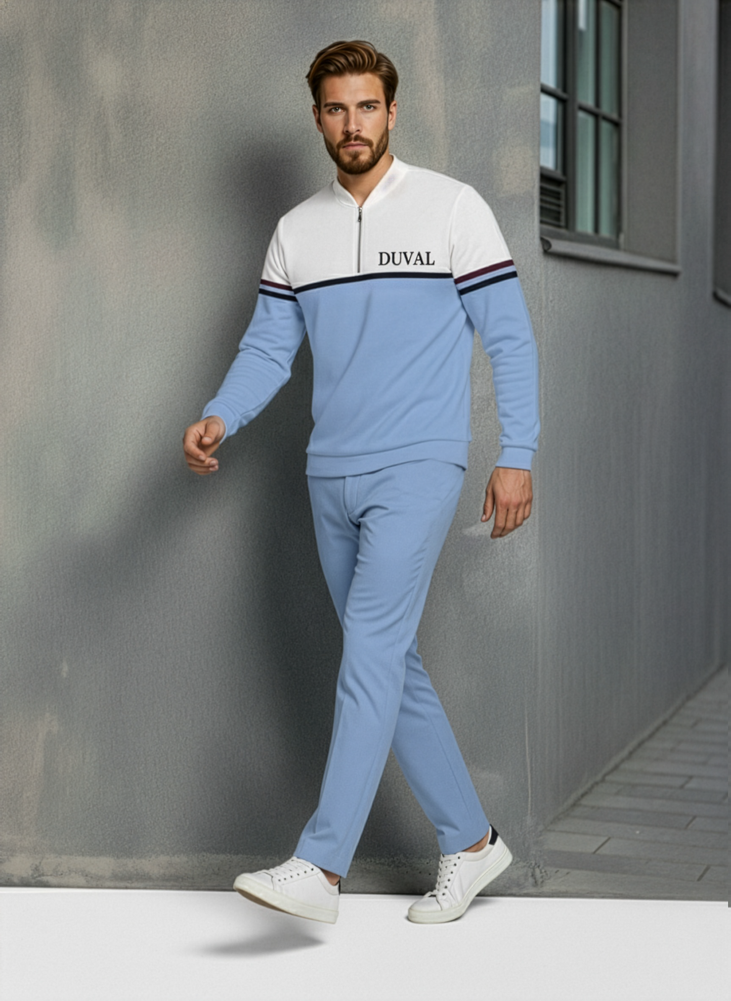 The Capri Half-Zip Sweater Set