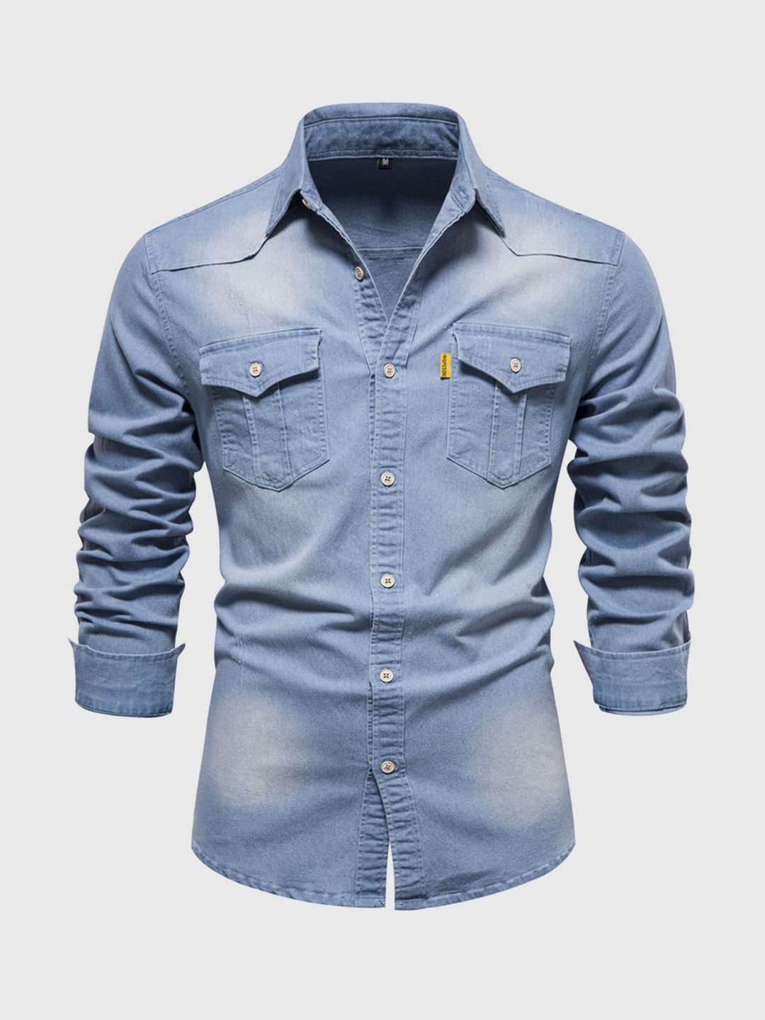 Long Sleeve Denim Shirt - DUVAL