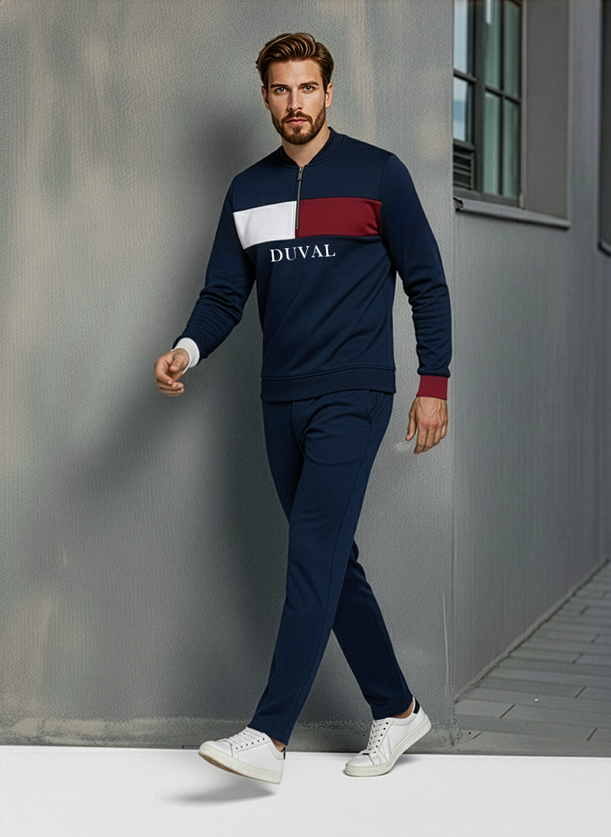 The Sovereign Half-Zip Sweater Set