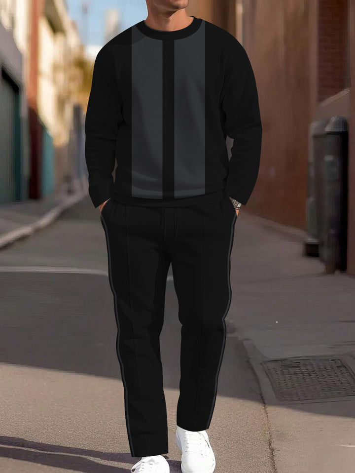 Long Sleeve Casual Two-piece Set - DUVAL