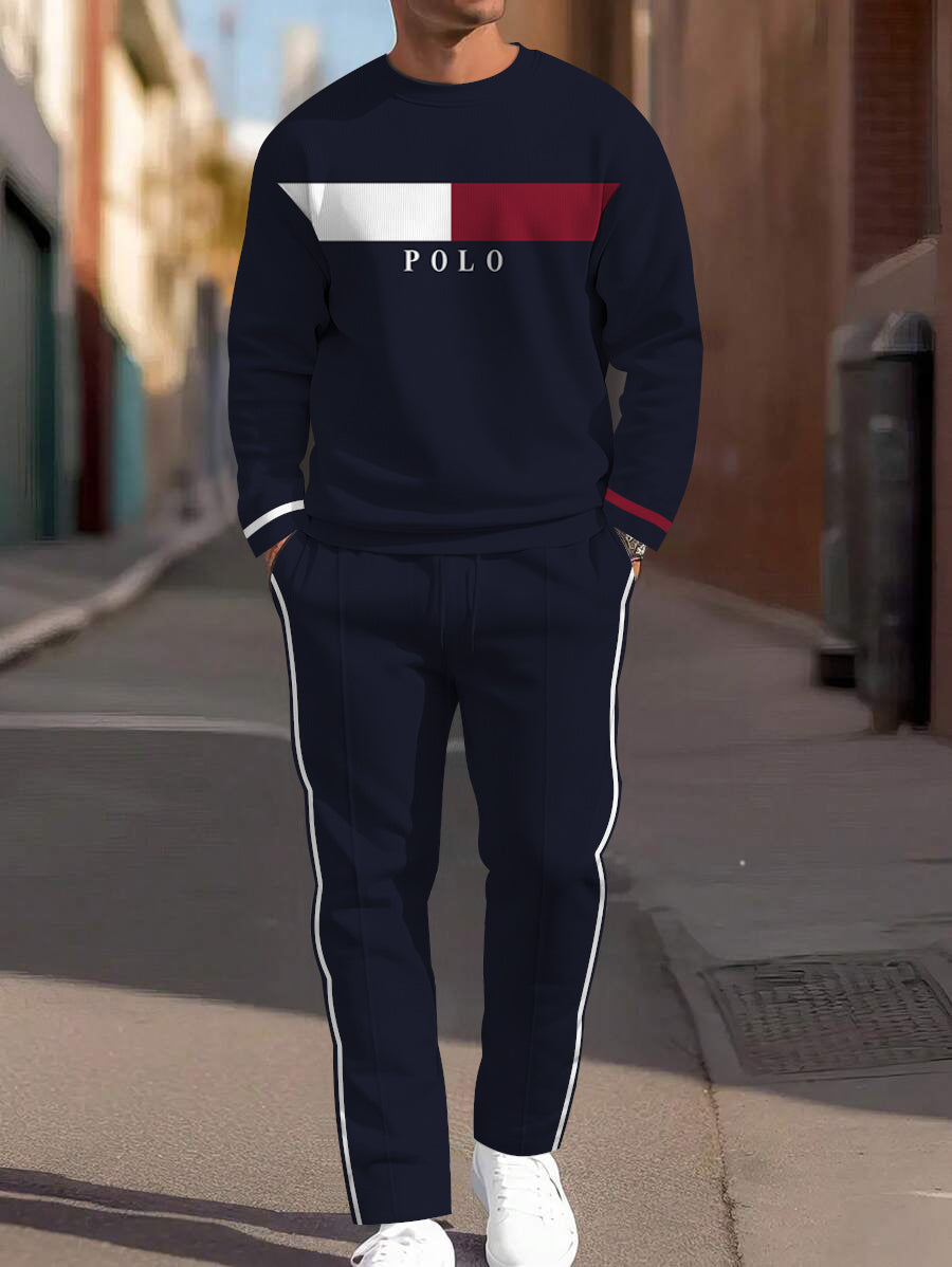 Long Sleeve Casual Two-piece Set - DUVAL