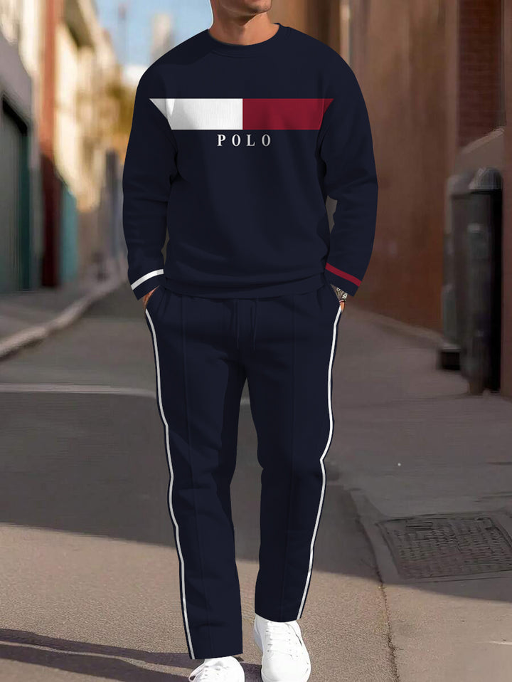 Long Sleeve Casual Two-piece Set - DUVAL