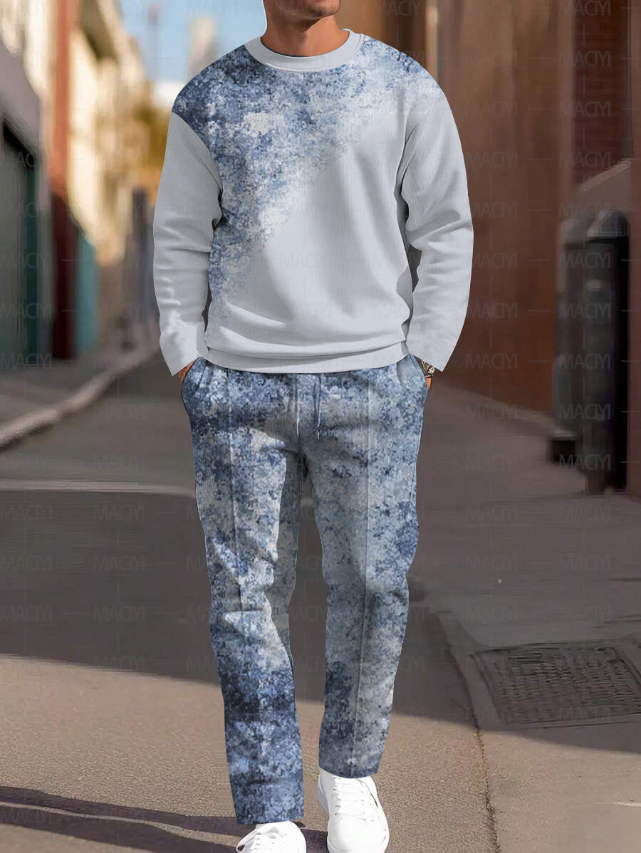 Long Sleeve Casual Two-piece Set - DUVAL