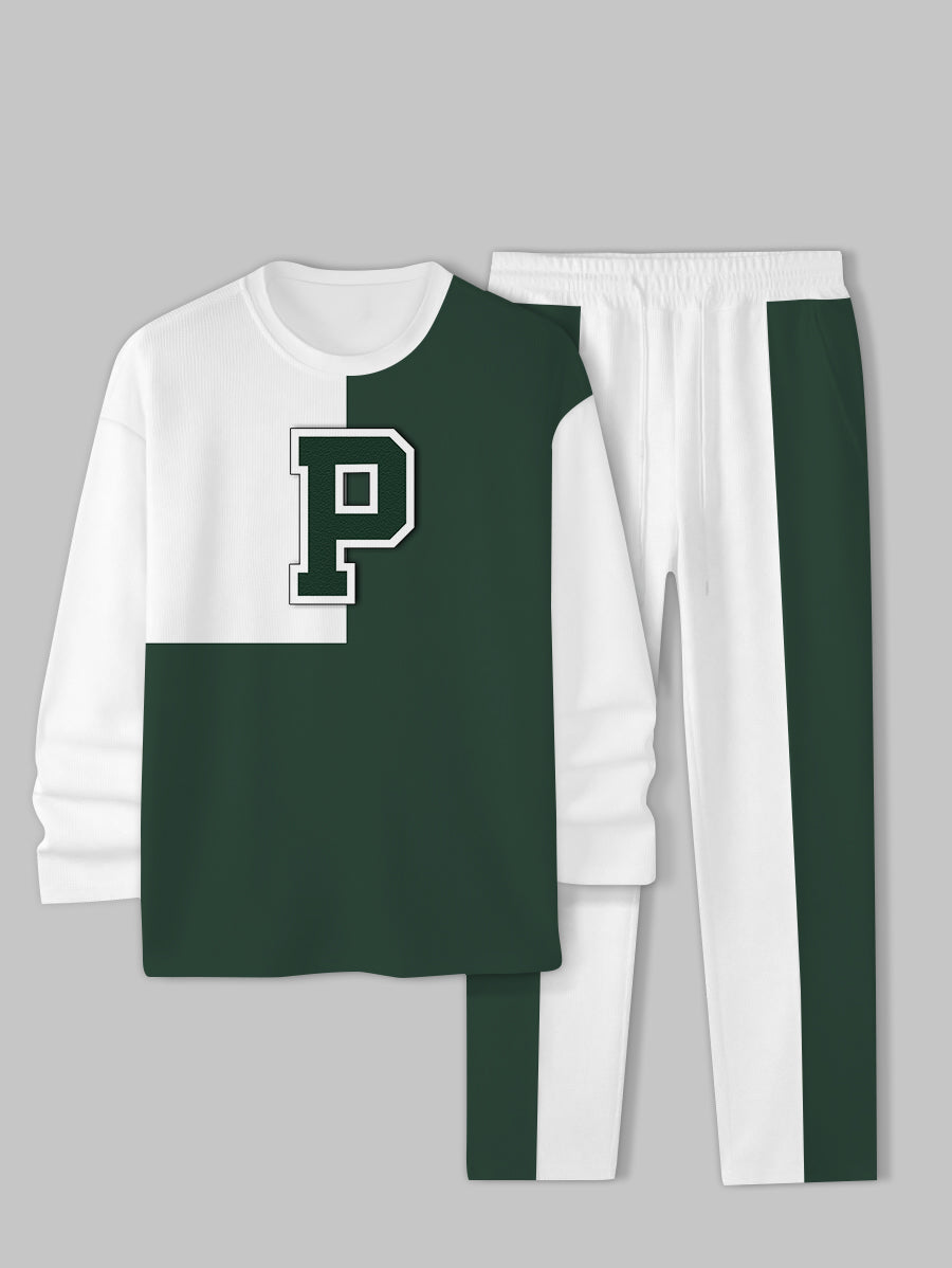 Long Sleeve Casual Two-piece Set - DUVAL
