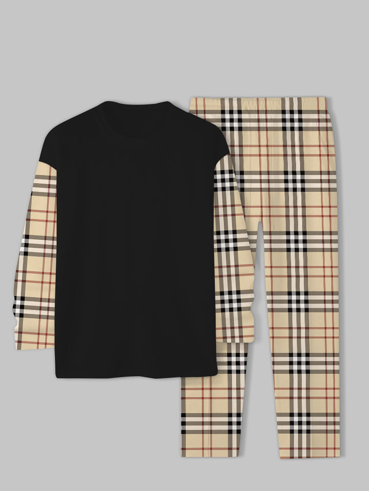 Long Sleeve Casual Two-piece Set - DUVAL