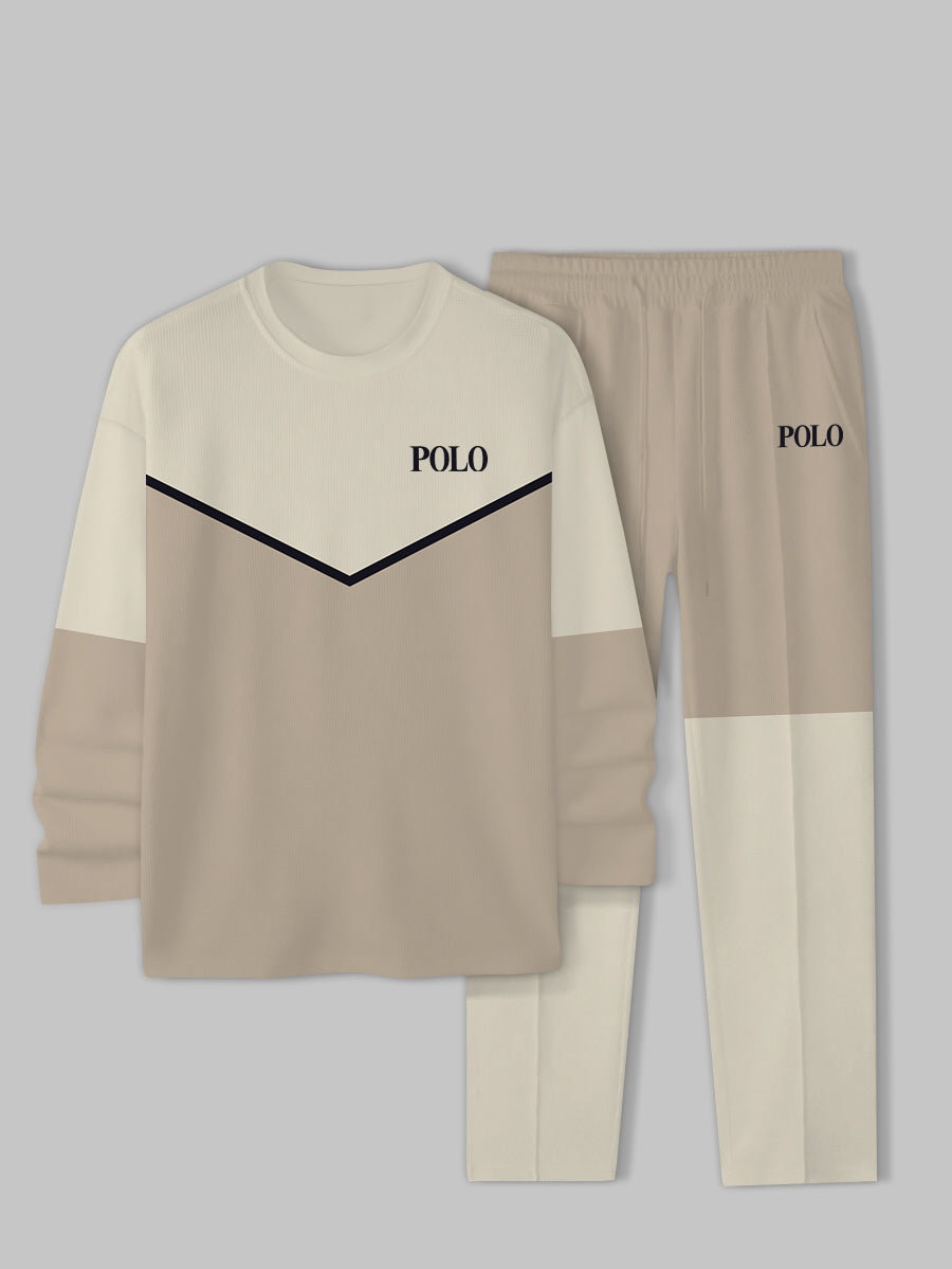 Long Sleeve Casual Two-piece Set - DUVAL