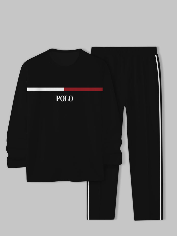 Long Sleeve Casual Two-piece Set - DUVAL