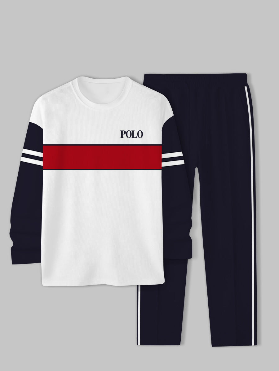 Long Sleeve Casual Two-piece Set - DUVAL