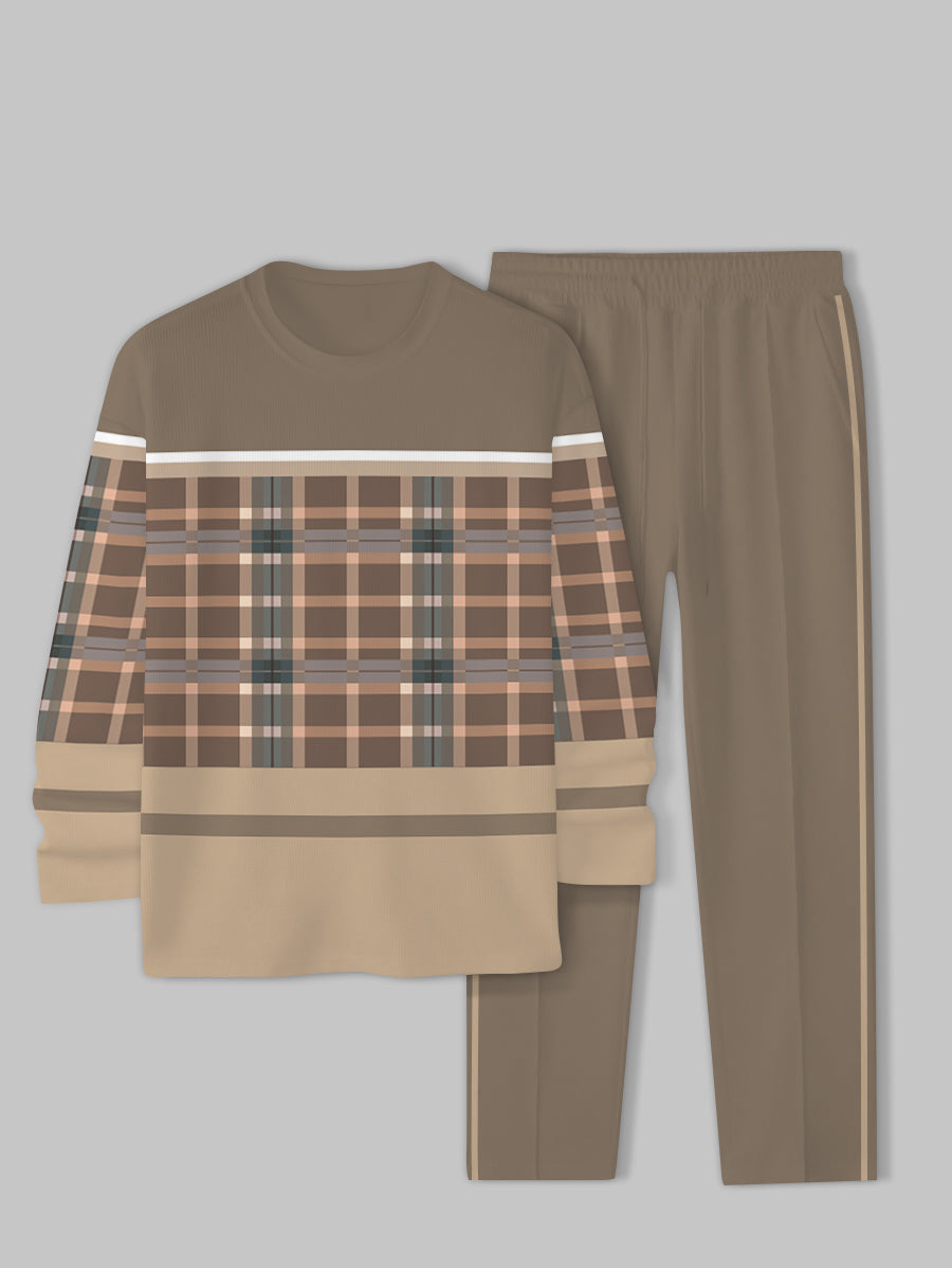 Long Sleeve Casual Two-piece Set - DUVAL