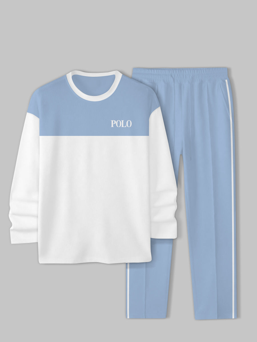 Long Sleeve Casual Two-piece Set - DUVAL