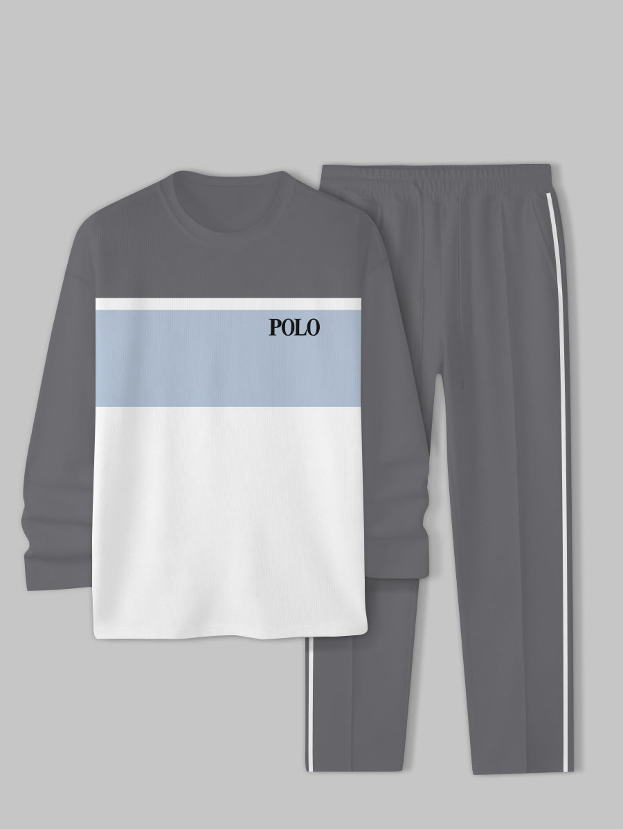 Long Sleeve Casual Two-piece Set - DUVAL