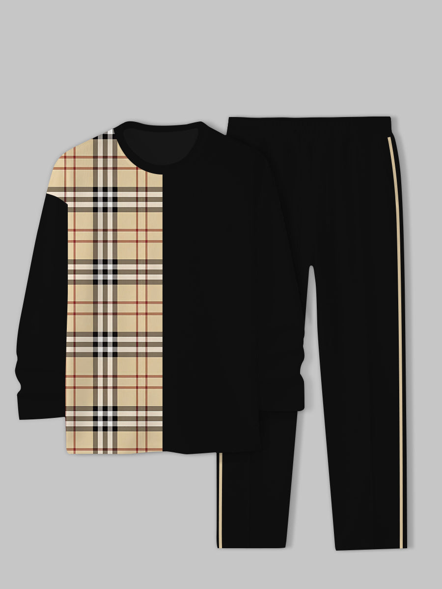 Long Sleeve Casual Two-piece Set - DUVAL