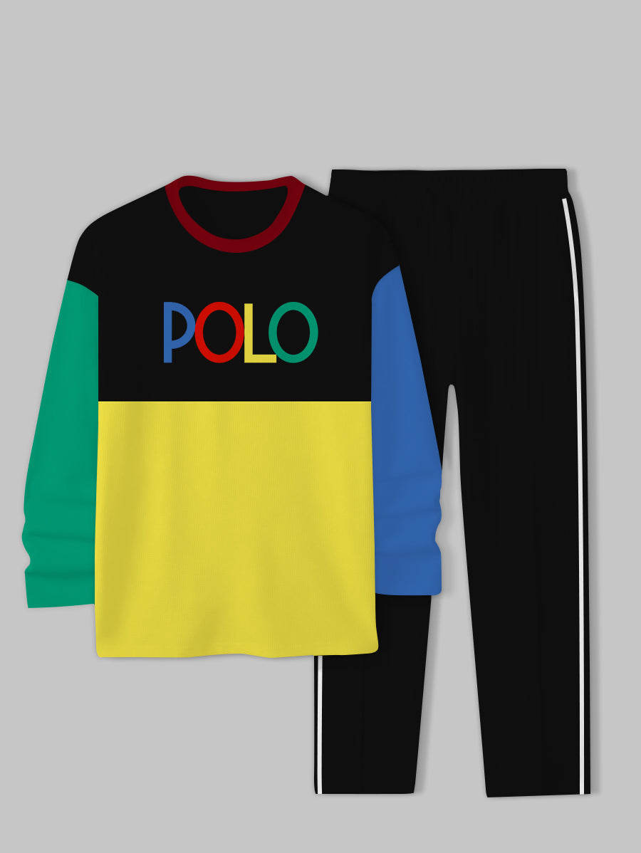 Long Sleeve Casual Two-piece Set - DUVAL