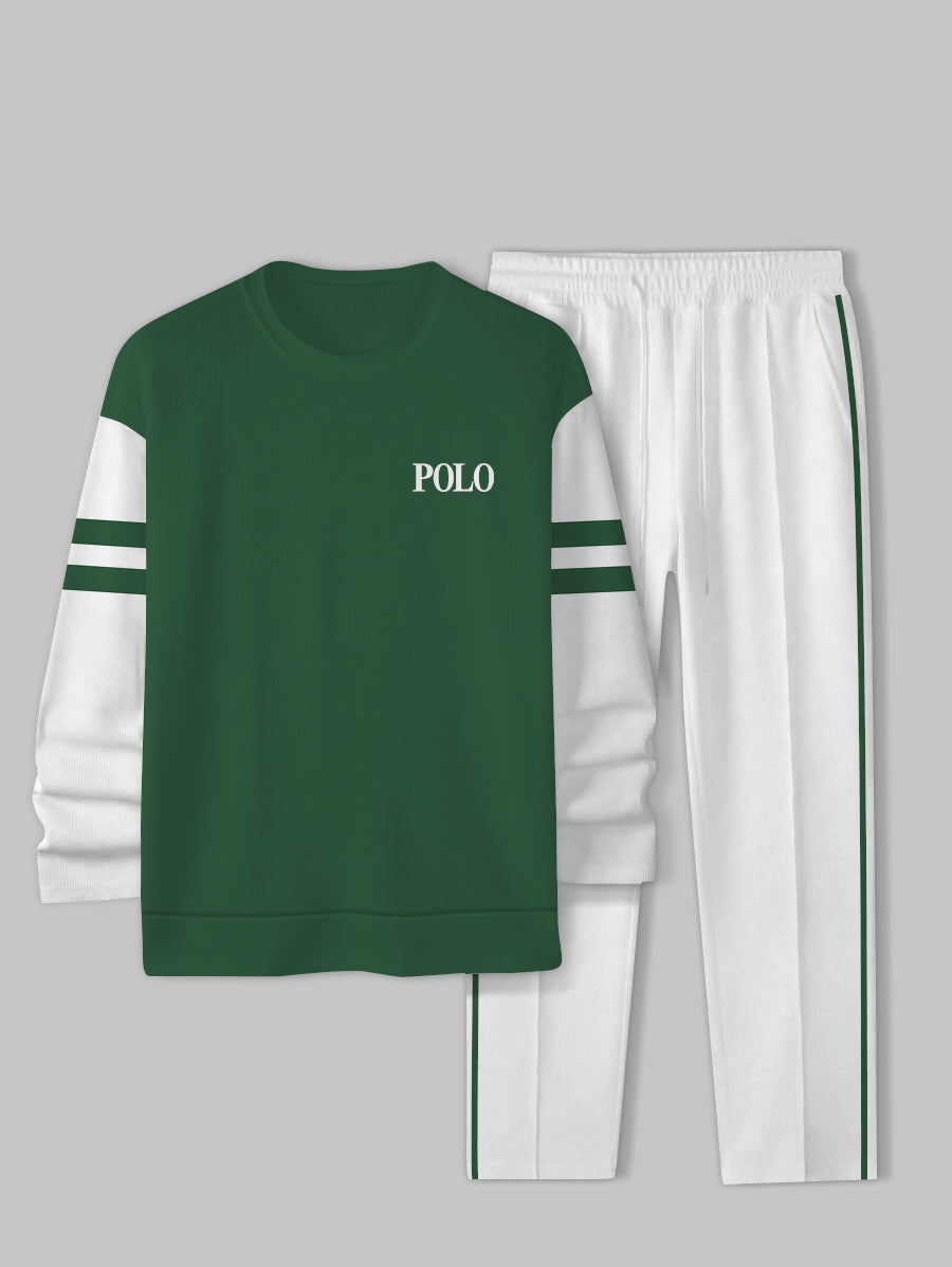 Long Sleeve Casual Two-piece Set - DUVAL